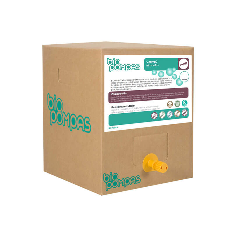Champú para mascotas de Biopompas
