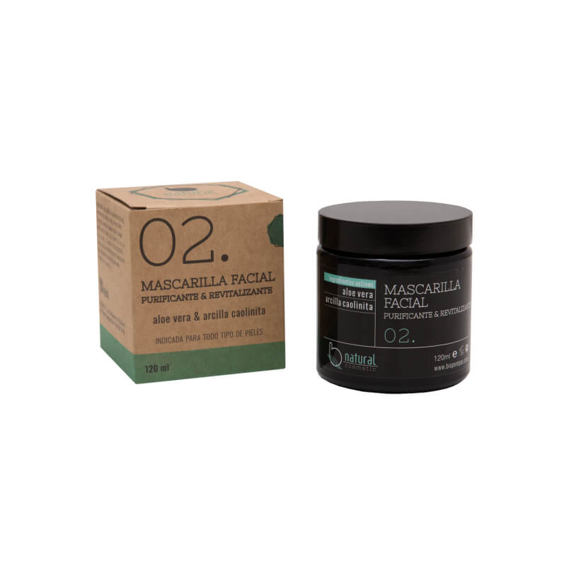 02.Mascarilla Facial Purificante & Revitalizante (120ml)