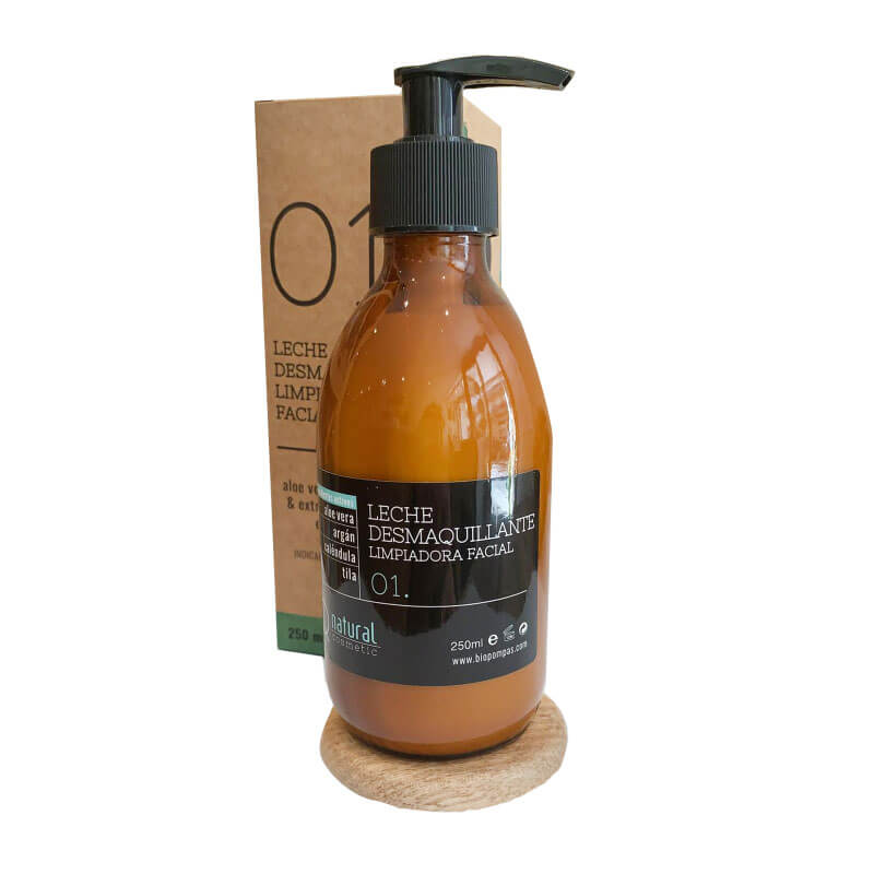 01.Leche Desmaquillante Limpiadora Facial (250ml)