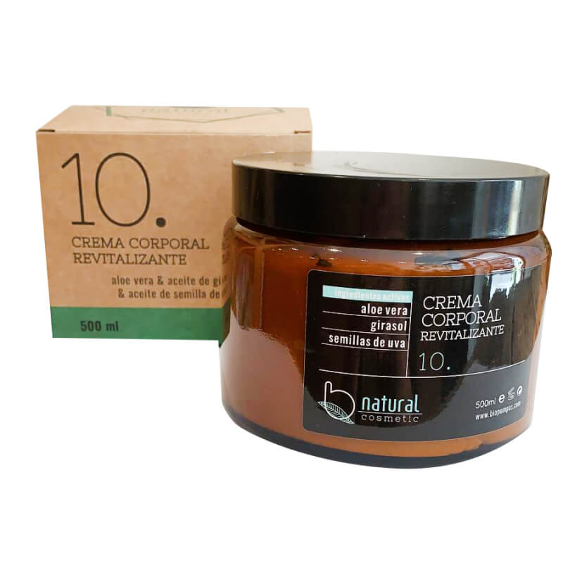 10.Crema Corporal Revitalizante (500ml) de Biopompas